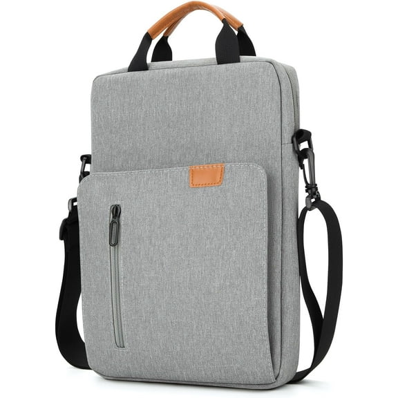 RAINYEAR Laptop Case Computer Bag for 13-13.3 Inch MacBook Air/Pro Computer Notebook, Waterproof Protective Lightweight Laptop Computer Cover Bag, Grey