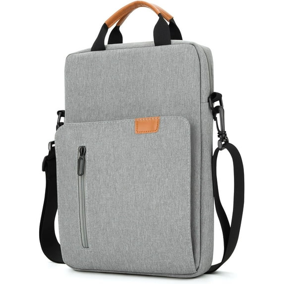 RAINYEAR Laptop Case Computer Bag for 13-13.3 Inch MacBook Air/Pro Computer Notebook, Waterproof Protective Lightweight Laptop Computer Cover Bag, Grey