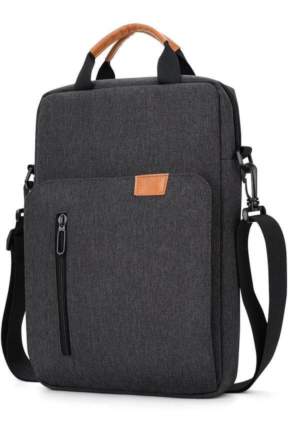 Laptop Case Computer Bag for 14 Inch MacBook Pro M1 M2 M3 Computer Notebook, Waterproof Protective Lightweight Laptop Computer Cover Bag, Dark Grey