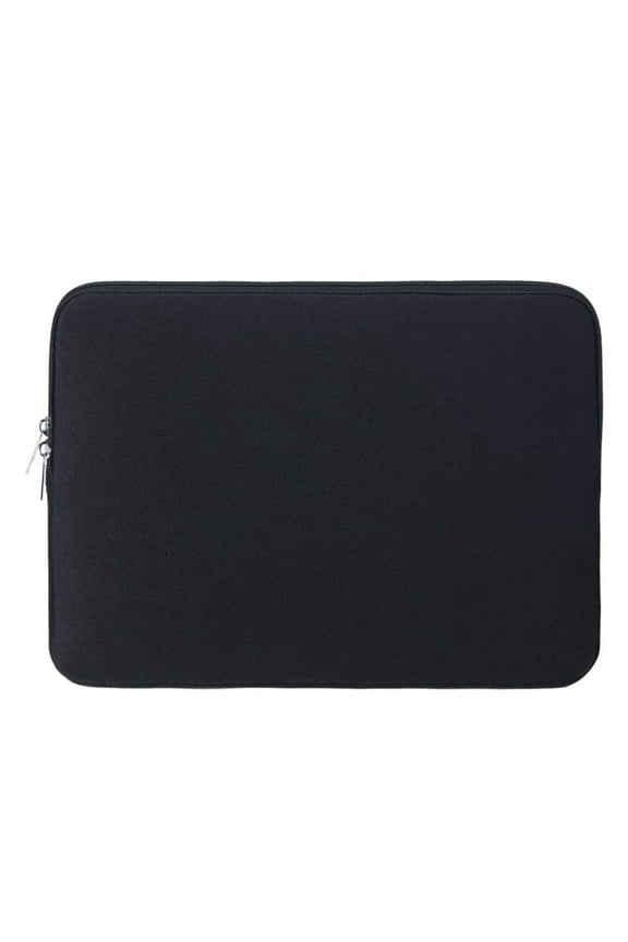 Laptop Sleeve Case Compatible with 13.3 Inch MacBook Air Pro Touch Bar for 13.3" Notebook Computer Tablet Chromebook 13" Soft Cover Protective Case Zipper Carrying Bag(Black)