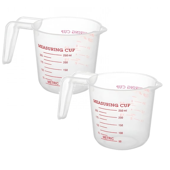 RAIRSKY 2-Cup Plastic Measuring Cup for Baking and Cooking,Dishwasher,Freezer,Microwave,And Preheated Oven Safe,Essential Kitchen Tools