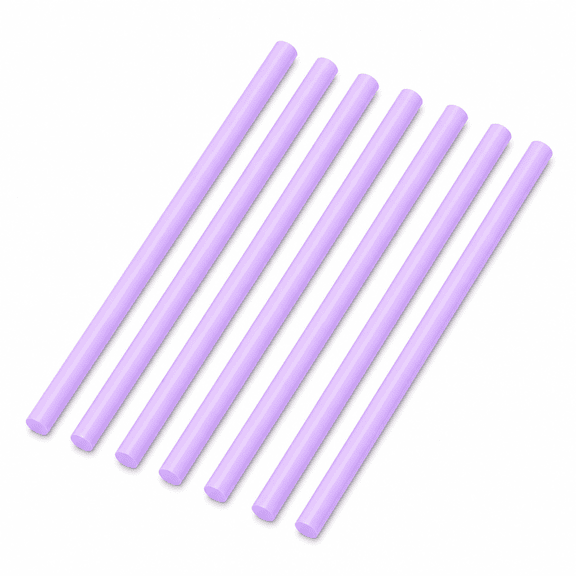 RAIRSKY 2026 New 8 Reusable Boba Straws and Smoothie Straws - Multi-Coloured Extra Large Straws for Bubble Tea for Bubble Tea,Smoothies,Juice,Milkshake,Cold Drinks-Light Purple