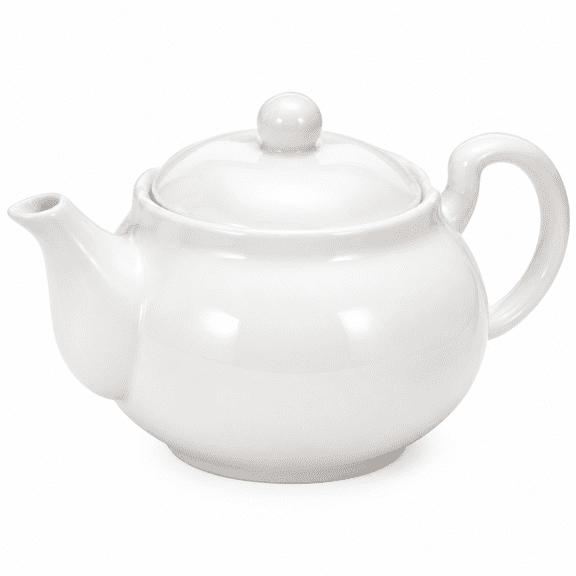 RAIRSKY 2026 New Ceramic Tea Pot White Teapot Kungfu Tea Pot Household Tearoom Ceramic Teaware for Tea Ceremonies,Home Brewing,Kitchen Use,Gifting,Tearoom Decor.
