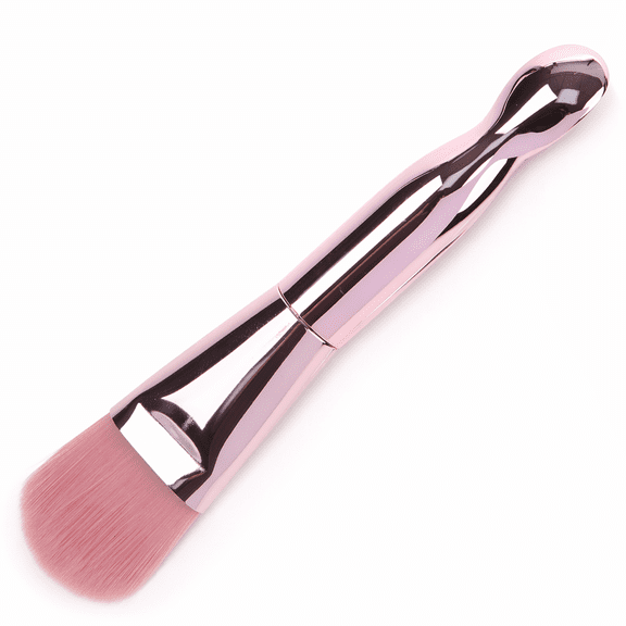 RAIRSKY 2026 New Double-Headed Facial Treatment Brush Mask Brushes for Facials Grubber Face Apply Nylon Wool Aluminum Tube for Home,Salon,Spa,Skincare,Travel