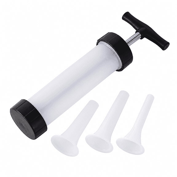 RAIRSKY 2026 New Meat Injector Syringe Kit with 3 Replacement Plastic Marinade Injector Tubes for Marinating Meat,Bbq,Grilling,Roasting,Turkey,Chicken,Steak.