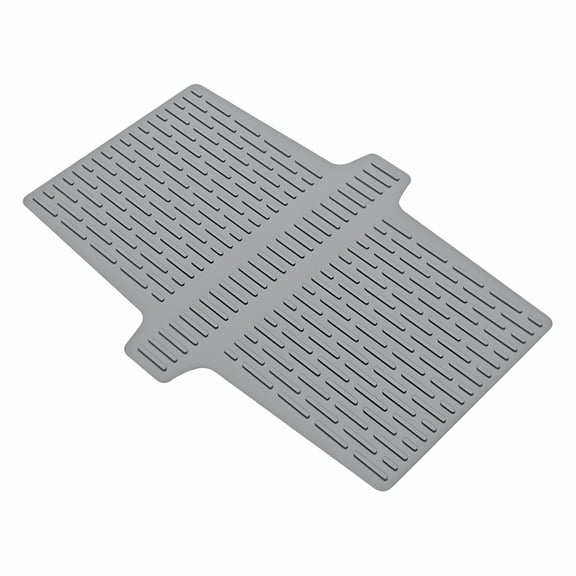 RAIRSKY 2026 New Silicone Sink Saddle Mat Kitchen Sink Protector Divider Mat Heat Resistant Pad for Kitchen,Sink,Countertop,Dishwashing