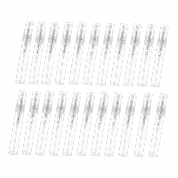 RAIRSKY 30Pcs Empty Perfume Bottles Mini Spray Bottles Portable Alcohol Bottles Makeup Sample Containers 3Ml