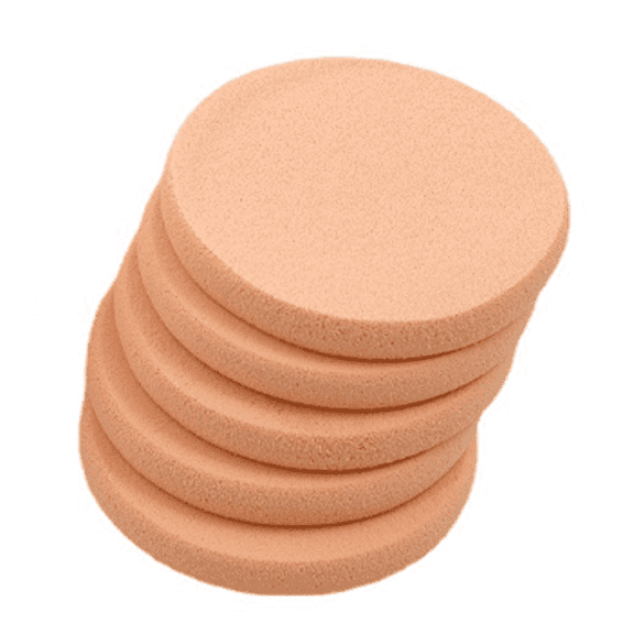 RAIRSKY 5Pcs Makeup Sponge,Makeup Sponges for Foundation Soft Round Design,Eco-Friendly and Durable Make Up Sponges for Foundation,Complexion