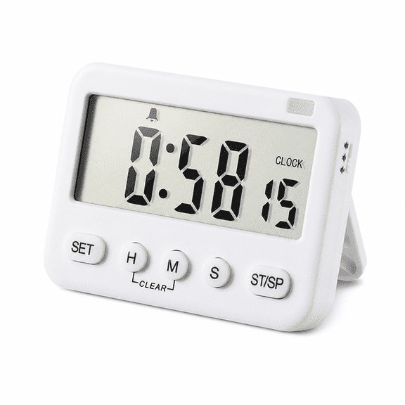 RAIRSKY Kitchen Timer,Large Lcd Display Egg Timer,Simple Operation Kitchen Timers for Cooking