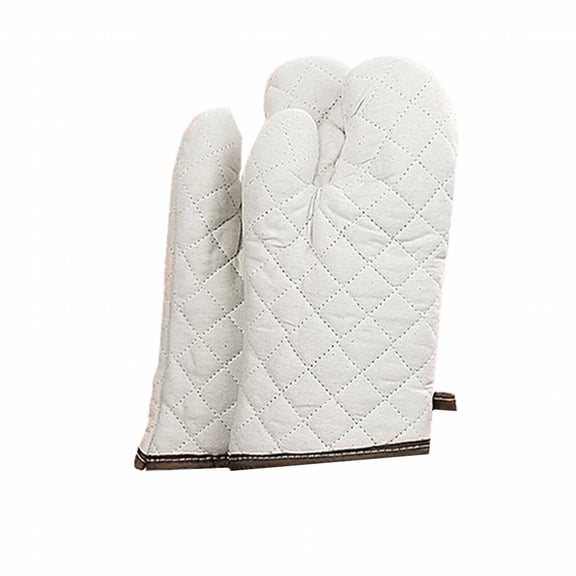 RAIRSKY Oven Gloves,Non-Slip Design Kitchen Gloves for Cooking,Convenient Storage Oven Mitts,Beige,Medium
