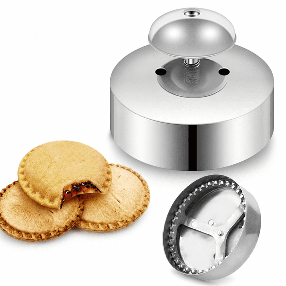 RAIRSKY Sandwich Sealer Sandwich Cutter and Sealer Food-Grade 304 Stainless Steel Sandwich Sealer Uncrustables Peanut Butter and Jelly Sandwiches Tool/PBJ Cutter Uncrustable Sandwich Maker