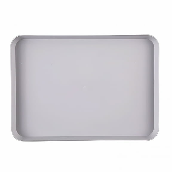 RAIRSKY Serving Tray,Rolling Tray,Multi Use Large Capacity Serving Tray Plastic Practical Food Grade Storage Tray for Home Anti Deformed Shockproof