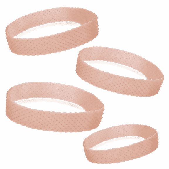 RAIRSKY Silicone Wig Grip Band 4Pcs Adjustable Wig Fix Headband Non-slip Elastic Wig Gripper Women Men Wig Bands Sweat-proof Hold Wig Cap Hairband