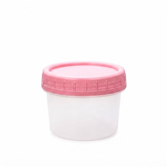 RAIRSKY Small Plastic Containers with Lids 6 Oz, Reusable Food Storage Containers for Meal Prep, Snack Portioning, School Lunch, Salad Dressings, Sauces