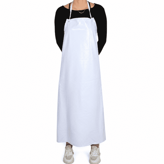 RAIRSKY Waterproof Aprons,Protective Heavy-Duty Rubber Aprons for Kitchen & Industrial Tasks,Adjustable Unisex Kitchen Aprons for Secure Coverage in Work Settings
