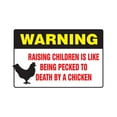 thumbnail image 1 of RAISING CHILDREN Warning Decal family life kidbrothersisterparentgrandkid, 1 of 4