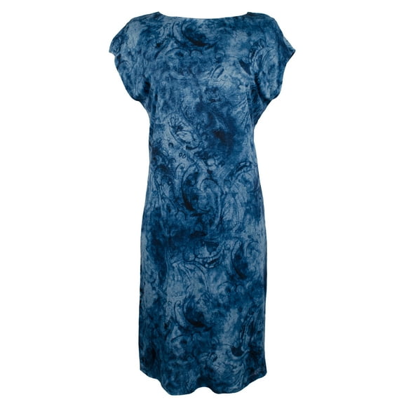 Women's Jersey Shift Dress-M-L