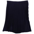 thumbnail image 1 of Ralph Lauren Womens Georgette Pleated Skirt, Blue, 8, 1 of 2