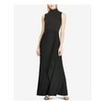 thumbnail image 1 of RALPH LAUREN $210 Womens New 1622 Black Sleeveless Turtle Neck Maxi Dress 14 B+B, 1 of 4