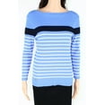 thumbnail image 1 of Womens Sweater Large Ribbed Striped L, 1 of 2