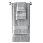 RALPH LAUREN HOME Grey Dawson Organic Cotton Towel Body Sheet