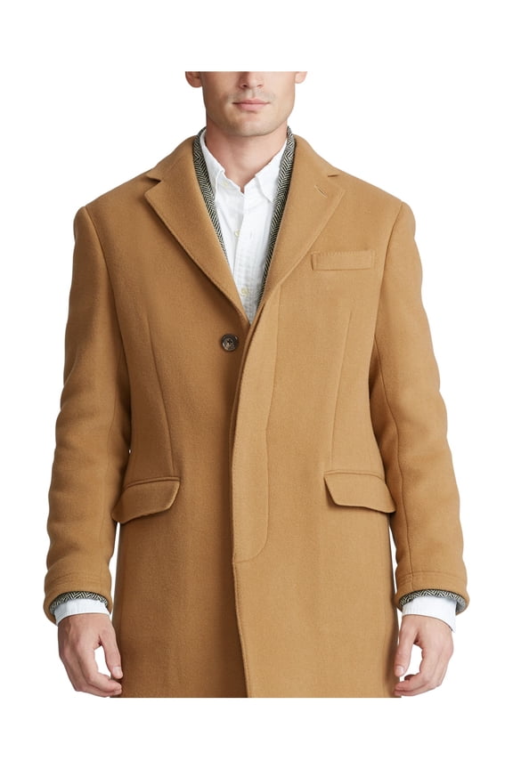Mens Brown Top Coat 46R