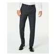 thumbnail image 1 of RALPH LAUREN Mens Gray Stretch, Windowpane Plaid Classic Fit Stretch Pants 34 Waist, 1 of 3