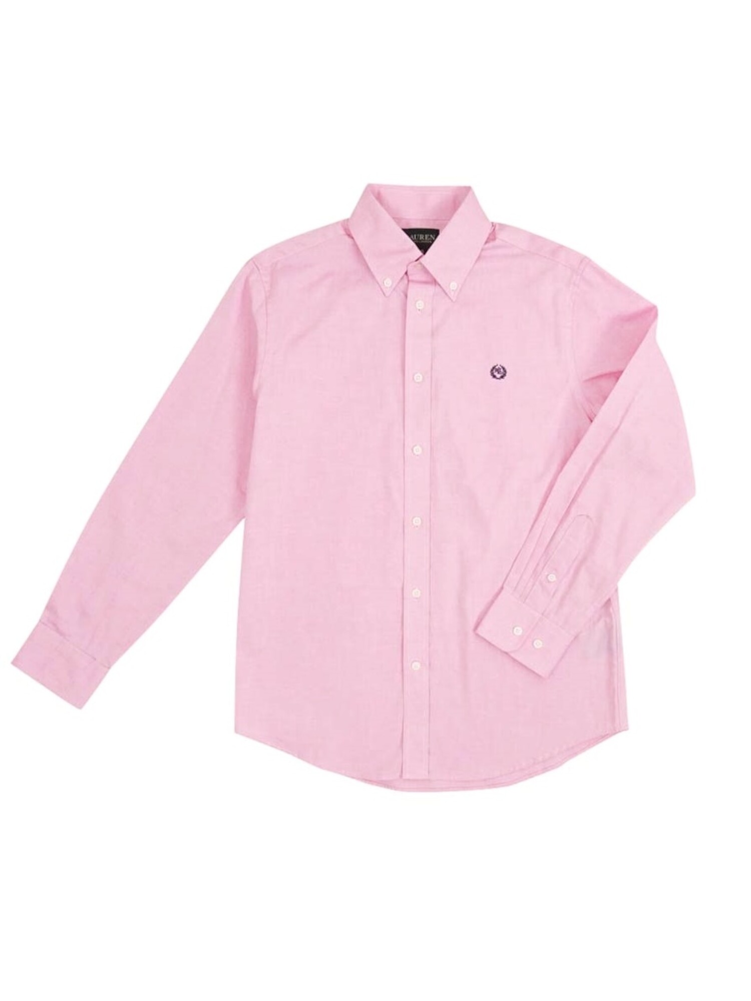 RALPH LAUREN Mens Pink Collared Dress Shirt 16 - image 1 of 5