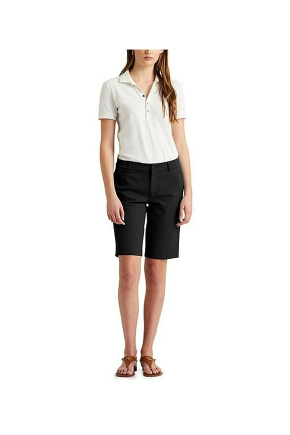 Womens Black Shorts Petites 6P