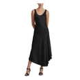 thumbnail image 1 of RALPH LAUREN Womens Black Sleeveless Scoop Neck Maxi Party Fit + Flare Dress 6, 1 of 3