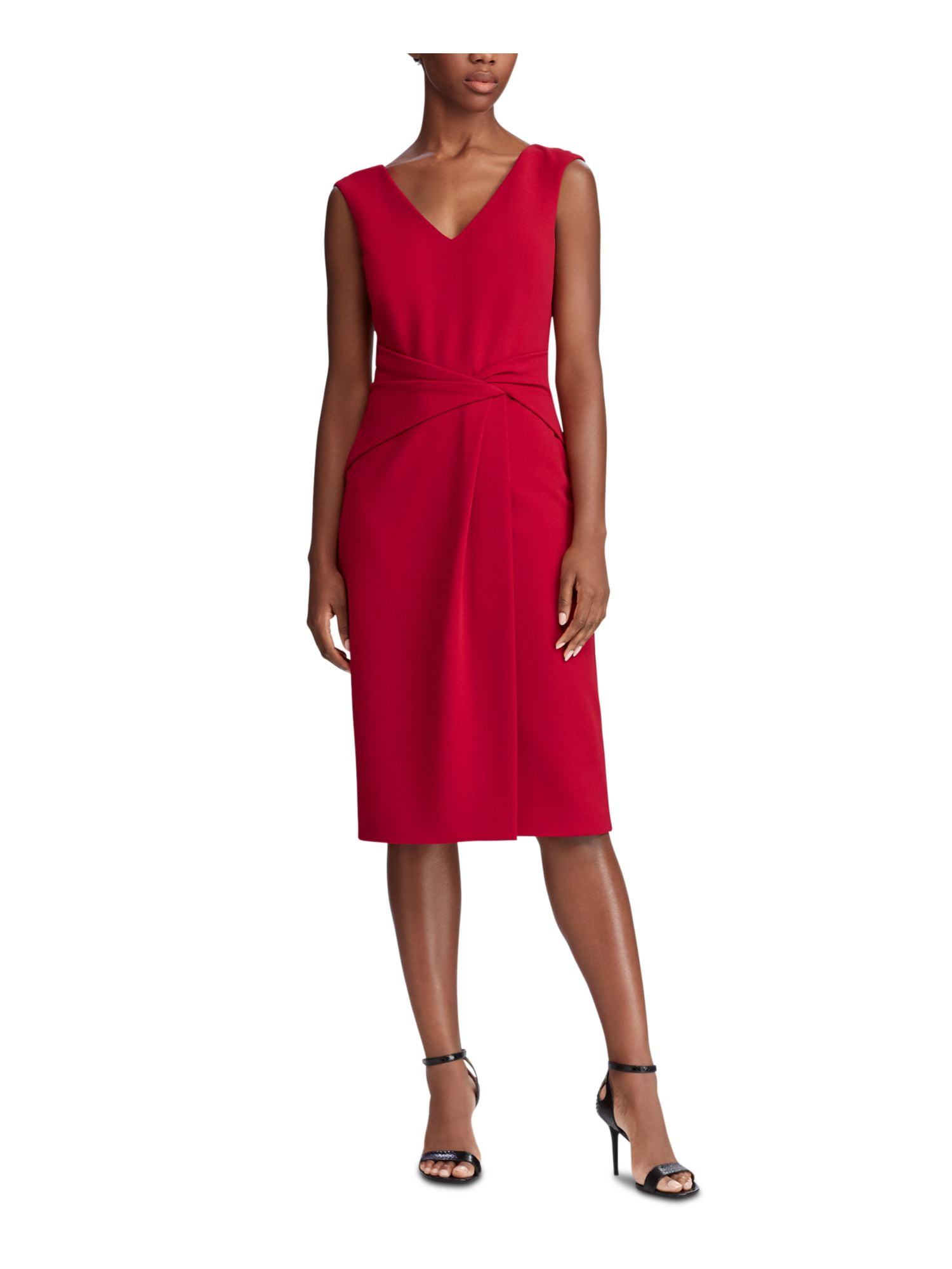 sachin and babi light blue dress Marigot cotton-blend midi dress in red - Ralph Lauren Collection