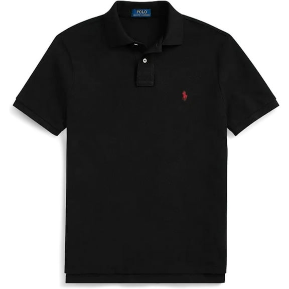 RALPHS LAUSMen's Custom Classic Polo Shirt Short Sleeve for Outdoor Golf Tennis Polo 2 Buttons Tops-Proudly of U.S Polo