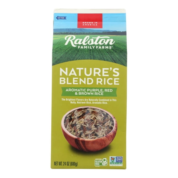 RALSTON FAMILY - Nature's Blend Rice Mix - 24 Oz, Case of 6