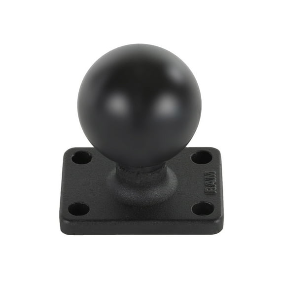 RAM-202U-152 RAM Mounts Ball Base with 1" x 1.5" 4-Hole Pattern and C-Size 1.5-Inch Ball
