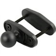 thumbnail image 1 of RAM-247U-25 RAM Mounts Square Post Clamp Base w/ 1.5 Inch Ball for Posts up to 2.5" Wide, 1 of 4