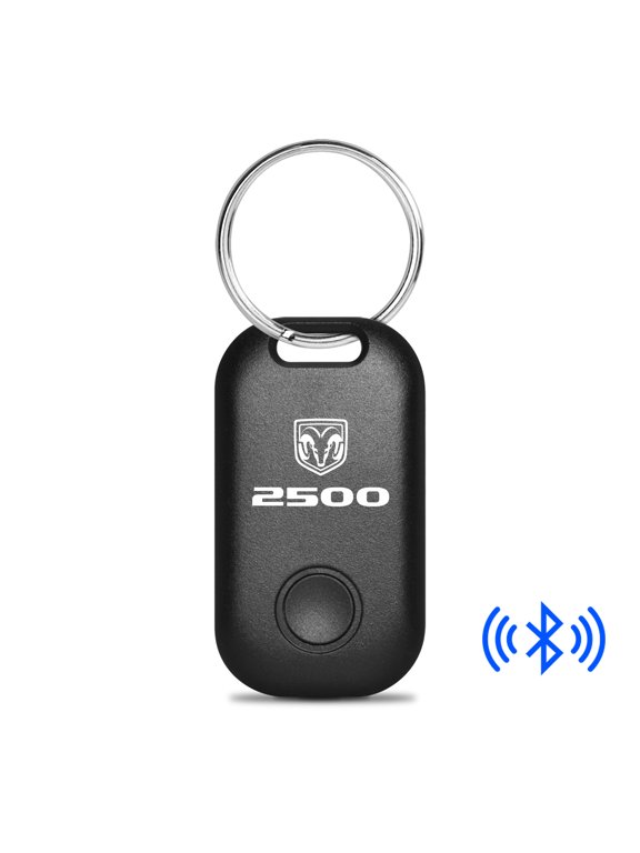 RAM 2500 Logo Black Bluetooth Wireless Key Finder Tracking Device Key Chain