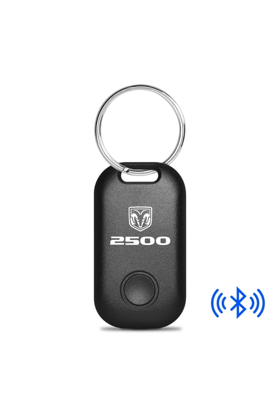 RAM 2500 Logo Black Bluetooth Wireless Key Finder Tracking Device Key Chain