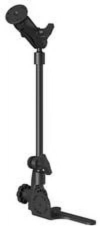 RAM-316-HD-18-202U_RAM Universal No-DrillÃâ? RAM POD HD Vehicle Mount with 18" LONG Length Pole, Double Socket Arm & 2.5" Round Base AMPs Hole Pattern