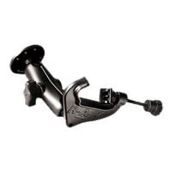 RAM Mount Yoke Clamp Mount w/Double Socket Arm & Round Base