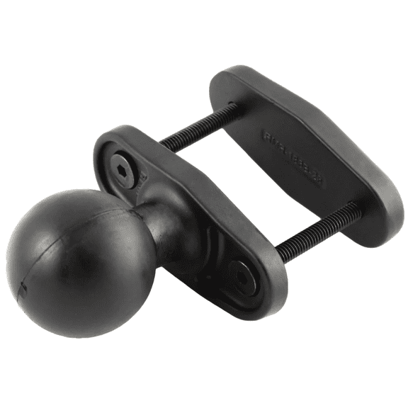RAM-D-247U-25 RAM Square Post Clamp Base for Posts up to 2.5" Wide - D Size 2.25" Ball