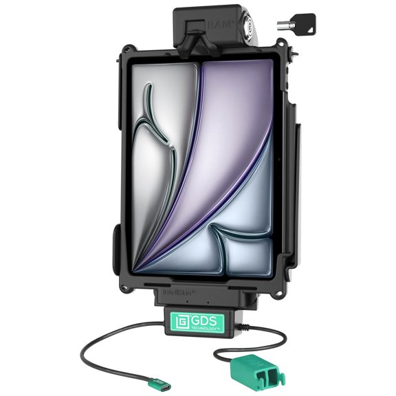 RAM-GDS-DOCKL-AP32CD2U Locking GDS Tough-Dock + Dual USB-A for iPad 10 & 11, Pro 11 & Air 11