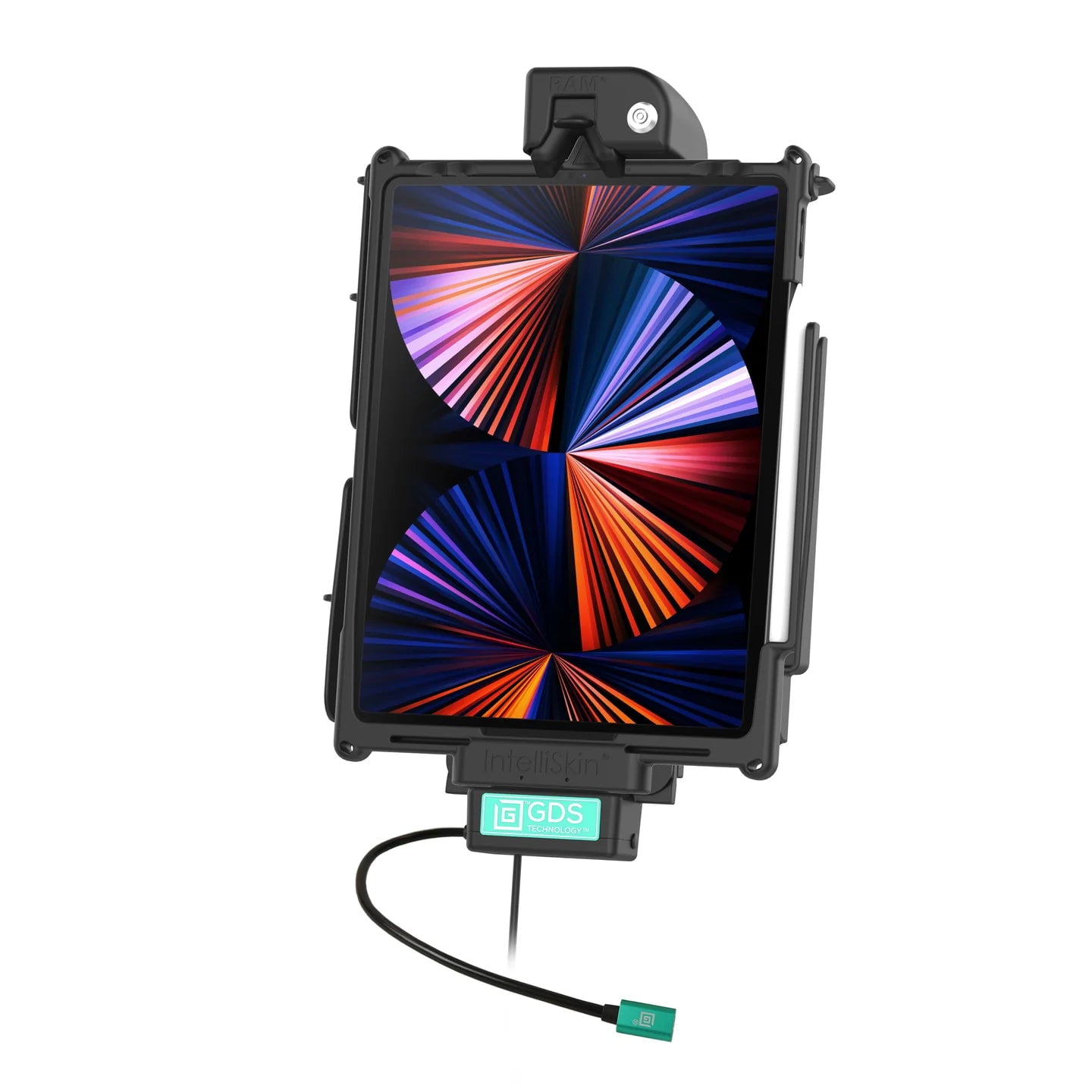 RAM-GDS-DOCKLF-AP37CPU RAM Locking GDS® Cool-Dock™ for Apple iPad Pro 12.9 3rd - 6th Gen