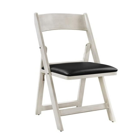RAM Game Room GCHR4 AW 21 x 19 x 33 in. Folding Game Chair, Antique White