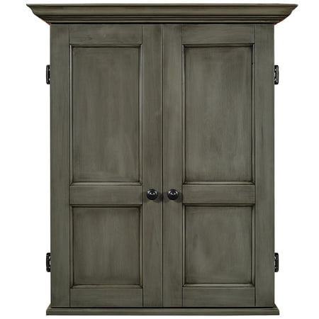 DARTBOARD CABINET SQUARE - SLATE
