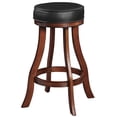 thumbnail image 1 of BACKLESS BARSTOOL - CHESTNUT, 1 of 2