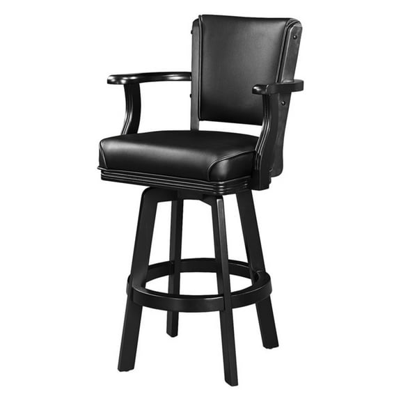 RAM Game Room 30 in. Upholstered Swivel Barstool
