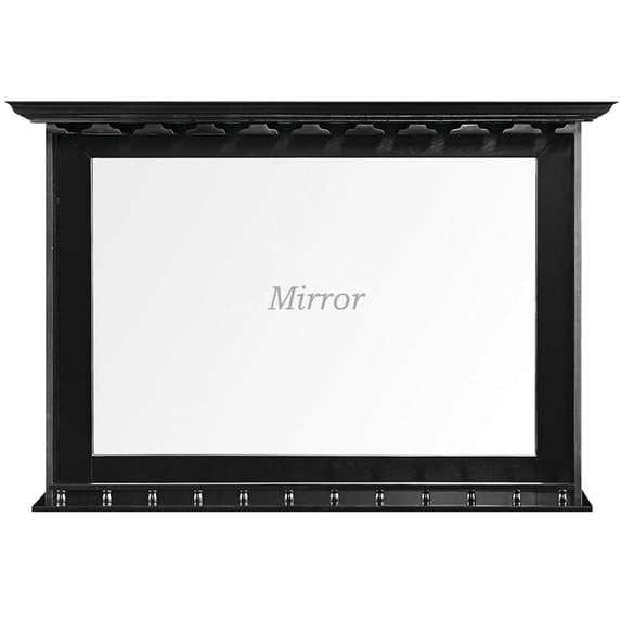 RAM Game Room, BAR MIRROR - BLACK