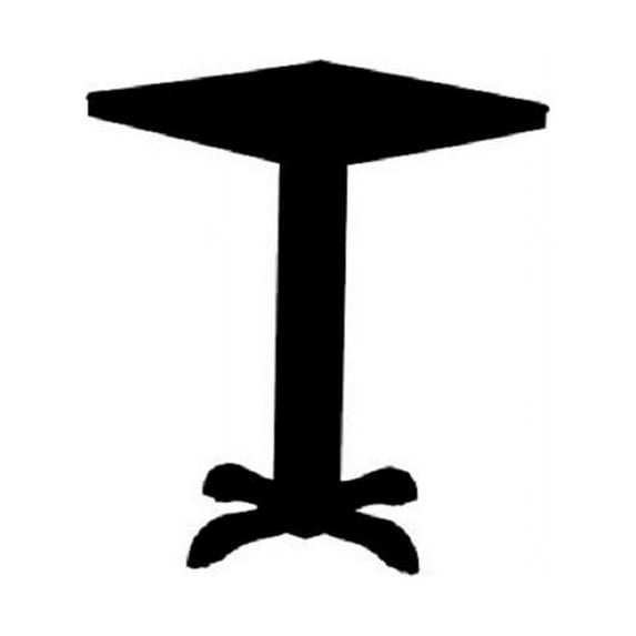 RAM Game Room BPUB2 SL Square Pub Table, Slate