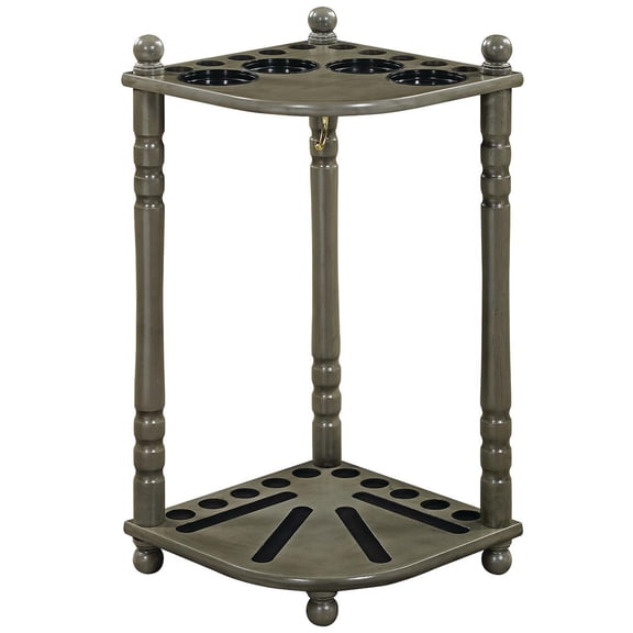 RAM Game Room FCR SL 16 x 16 x 24 in. Floor Cue Rack, Slate