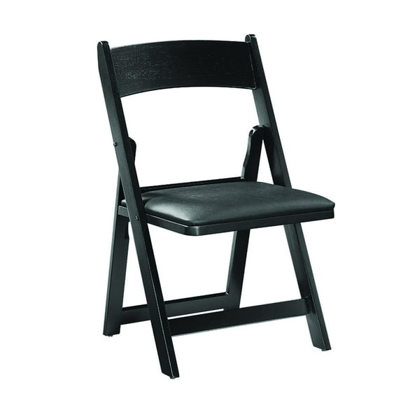FOLDING GAME CHAIR - BLACK